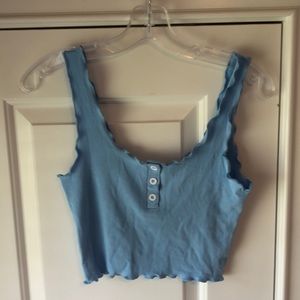 Cropped tank- zaful size small